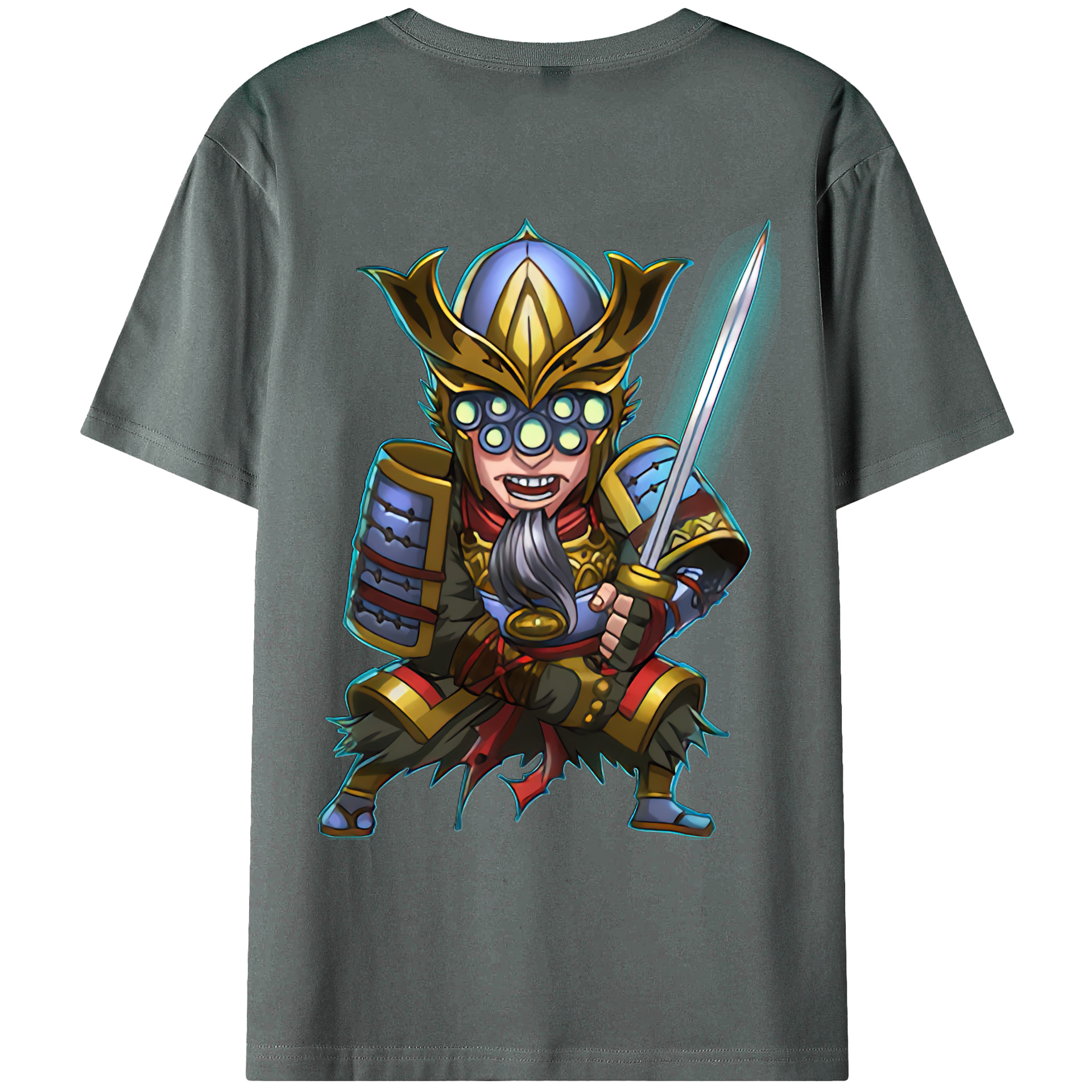 （画像用） リーグ・オブ・レジェンド League of Legends LOL 綿100％ メンズ半袖Tシャツ（バックプリント） 通気性